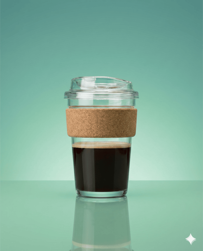 Glass Coffee Cup