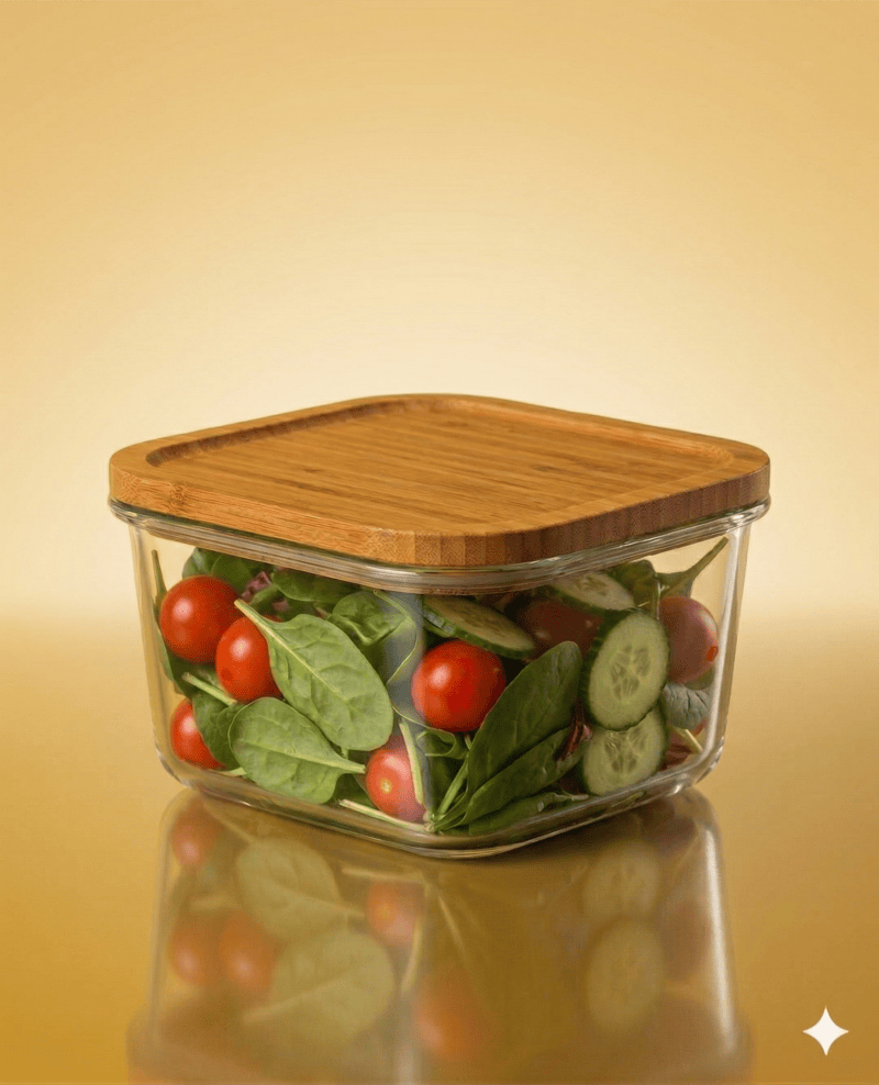 Glass Food Container