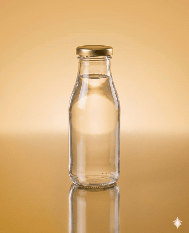 Repurposed Glass Bottle